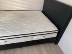 Boxspring bed 140x200cm, Queen size, 140 cm, Enlèvement, Utilisé