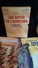 LES AUTOS DE L'AVENTURE -RENE FOLLET - 2 bandes dessinées -, Livres, Comme neuf, Enlèvement ou Envoi