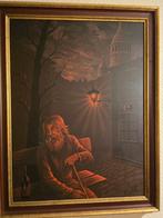 Oud schilderij, Ophalen