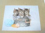 puzzel clementoni 500 kittens, Ophalen of Verzenden, 500 t/m 1500 stukjes, Zo goed als nieuw, Legpuzzel