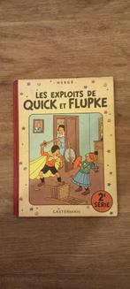 bd quick et flupke 2 ème serie edition 1950, Une BD, Herge, Utilisé, Enlèvement ou Envoi