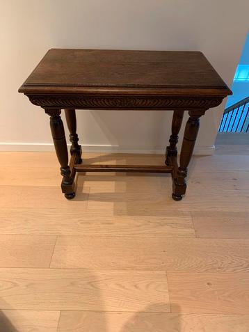 Belle table ancienne avec glissière avant, Maison & Meubles, Tables | Tables d'appoint, Enlèvement