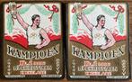 KAMPIOEN/BR.CHRISTIAEN/KOEKELARE bieretiketten, Verzamelen, Ophalen of Verzenden, Zo goed als nieuw, Overige typen