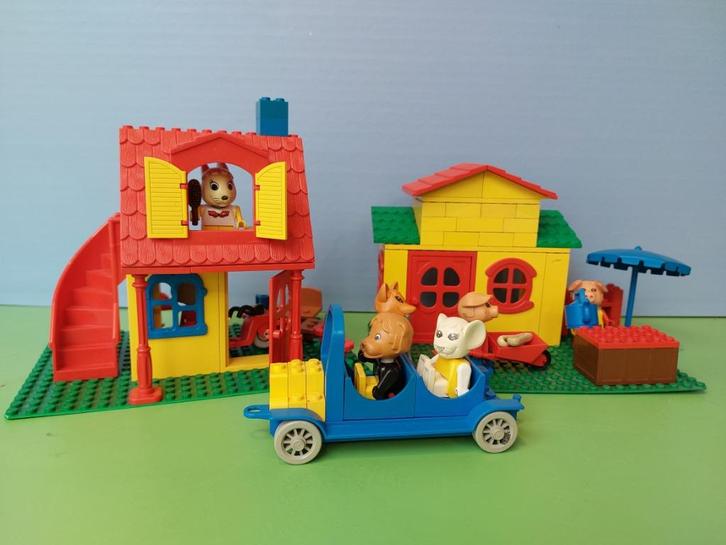Lego Fabuland 3674 Huis en bakkerij 3667, Kinderen en Baby's, Speelgoed | Duplo en Lego, Gebruikt, Lego, Ophalen of Verzenden
