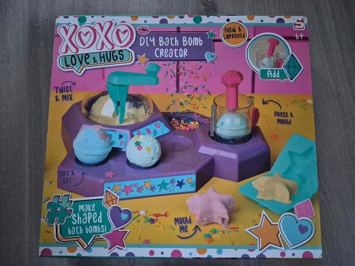 DIY Bath bomb creator -  badbruisballen machine, Kinderen en Baby's, Speelgoed | Educatief en Creatief, Gebruikt, Knutselen, Ontdekken
