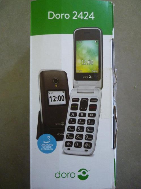 Bijna niet gebruikte GSM Doro 2424 ideaal voor ouderen, Telecommunicatie, Mobiele telefoons | Overige merken, Zo goed als nieuw