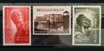 België: OBP 943/45 ** Politieke gevangenen 1954., Postzegels en Munten, Postzegels | Europa | België, Ophalen of Verzenden, Orginele gom