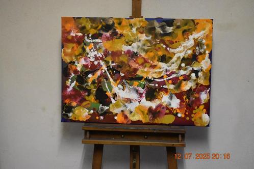 Abstracte schilderkunst, serie nr. 74, door joky kamo, Antiek en Kunst, Kunst | Schilderijen | Modern, Ophalen