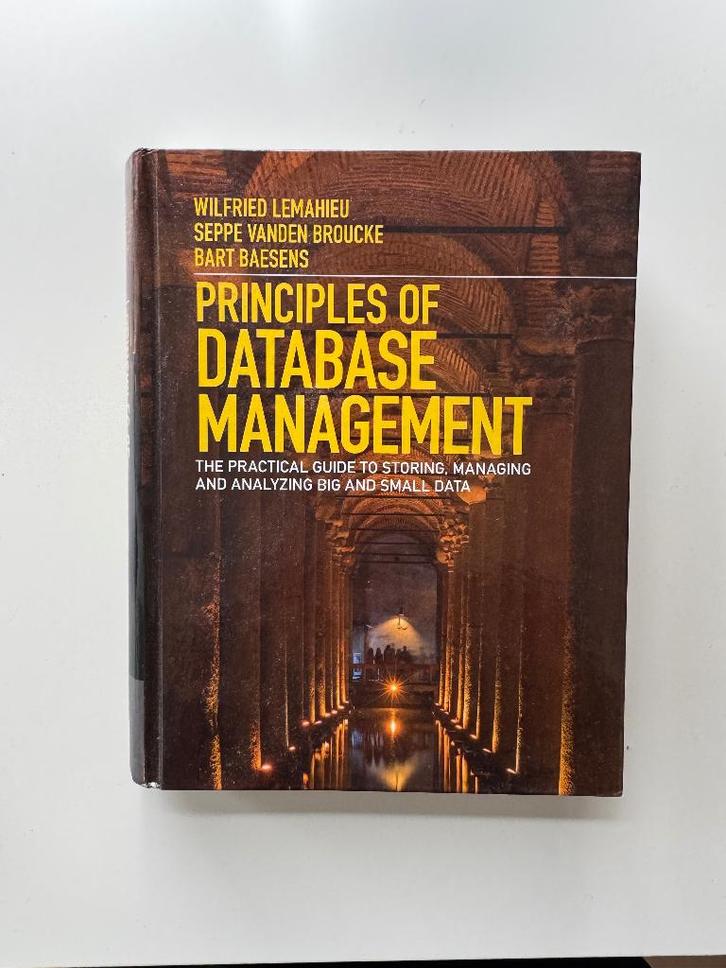 Principles of Database Management, Boeken, Informatica en Computer, Zo goed als nieuw, Programmeertaal of Theorie, Ophalen of Verzenden