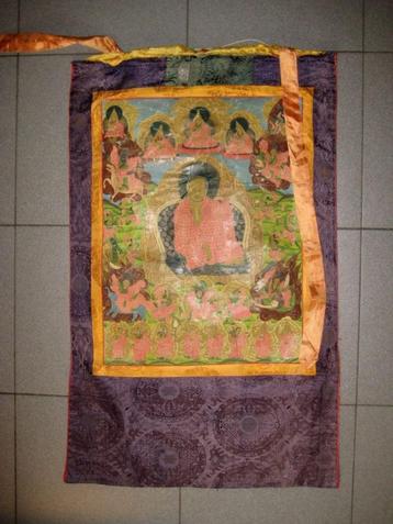 Originele tibetaanse thangka beschikbaar voor biedingen