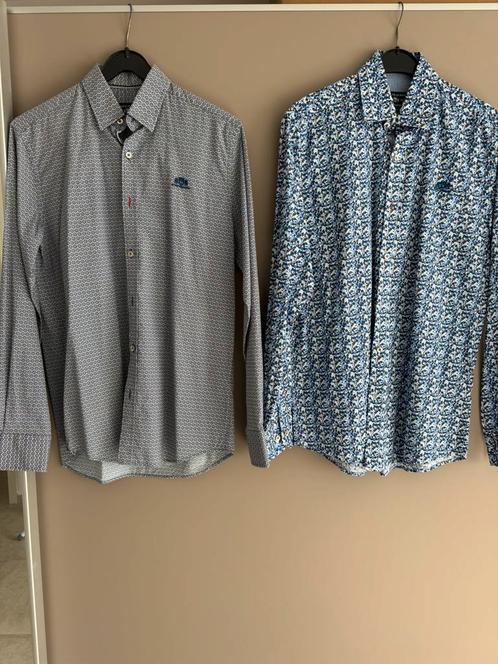 Merkhemden nieuw & zoals nieuw maat S-M, Kleding | Heren, Overhemden, Zo goed als nieuw, Ophalen