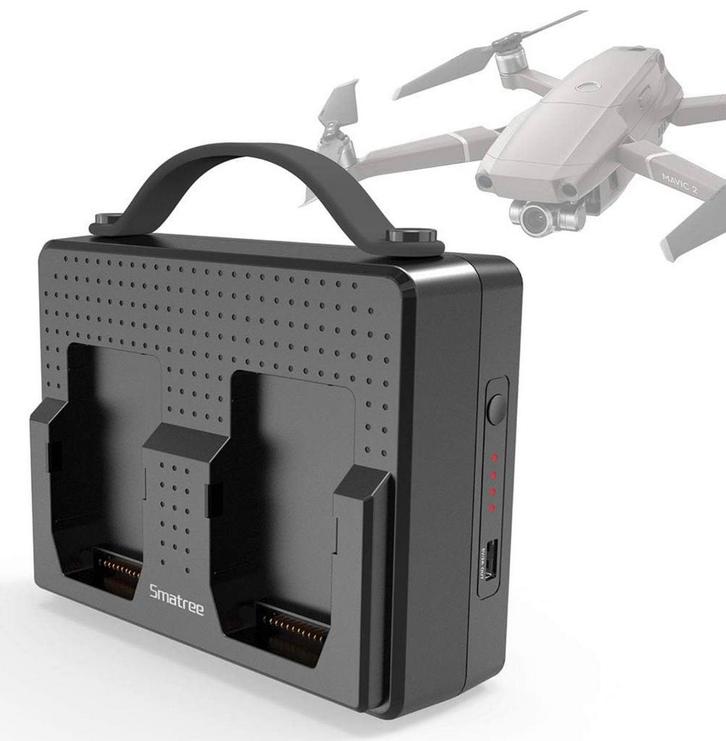 Smatree draagbaar laad station voor dji mavic 2 (pro/zoom), Hobby en Vrije tijd, Modelbouw | Radiografisch | Helikopters en Quadcopters