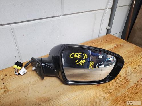 Kia Ceed 2012 - 2018 spiegel rechts zwart met knipperlicht, Auto-onderdelen, Spiegels, Kia, Gebruikt, Ophalen of Verzenden