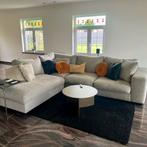 Hoeksalon taupe Sarah mo, Ophalen, Gebruikt, Stof