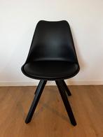 Eetkamerstoelen (set van 6), Huis en Inrichting, Stoelen, Zwart, Zo goed als nieuw, Vijf, Zes of meer stoelen, Ophalen