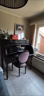 antieke secretaire zwart lak geschilderd zonder stoel, Huis en Inrichting, Kasten | Secretaires, Ophalen, Zo goed als nieuw