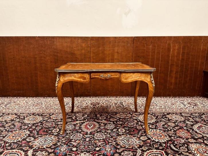 Antieke Franse Schrijftafel, Antiek en Kunst, Antiek | Kantoor en Zakelijk, Ophalen of Verzenden