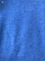 Sweater stof fel blauw, Hobby en Vrije tijd, Stoffen en Lappen, 30 tot 120 cm, Blauw, 30 tot 200 cm, Zo goed als nieuw