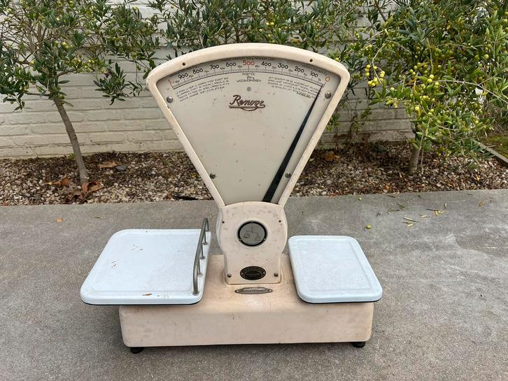 Vintage winkel weegschaal, Antiek en Kunst, Curiosa en Brocante, Ophalen