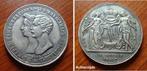 Huwelijkspenning Alexander II met Maria von Hessen 1841, Timbres & Monnaies, Pièces & Médailles, Argent, Envoi