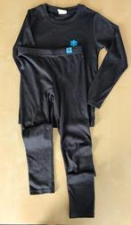 Thermisch ondergoedsetje zwart, maat 122/128, Ophalen of Verzenden, Gebruikt, Jongen of Meisje, Nacht- of Onderkleding