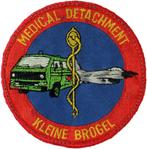 Kleine-Brogel - Medische Detachment - Patch, Verzamelen, Verzenden, Luchtmacht, Embleem of Badge
