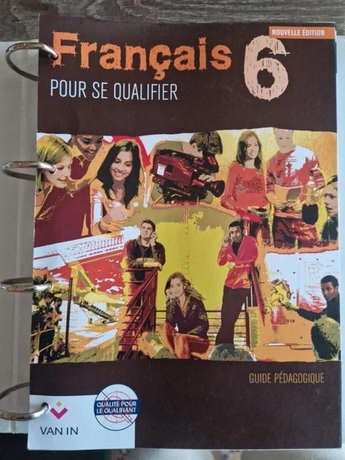 Manuel français pour se qualifier 6 (guide pédagogique), Livres, Livres scolaires, Neuf, Français, Secondaire, Enlèvement