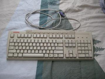 Vintage Compaq KB-9963 PS/2 Keyboard, Enlèvement ou Envoi, Compaq, Touches multimédia, Qwerty