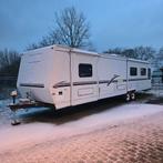 Amerikaanse trailer motorhome 12m caravan woonwagen bouw B&B, Caravans en Kamperen, Mobilhomes, Bedrijf, Diesel, Boiler