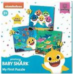 Baby Shark 3 in 1 Puzzel 4/6/9 stukjes - Mijn Eerste Puzzel, Ophalen of Verzenden, Minder dan 10 stukjes, Nieuw, 2 tot 4 jaar