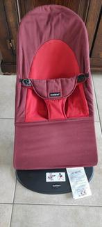 Transat souple Balance Baby Bjorn couleur : Bordeaux.in o, Comme neuf, Chaise rebondissante, Enlèvement ou Envoi