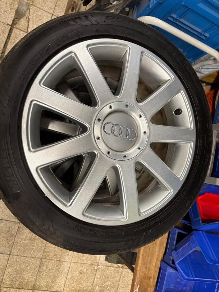 Audi S-Line velgen 17 inch, Auto-onderdelen, Banden en Velgen, Velg(en), Zomerbanden, 17 inch, 235 mm, Personenwagen, Gebruikt