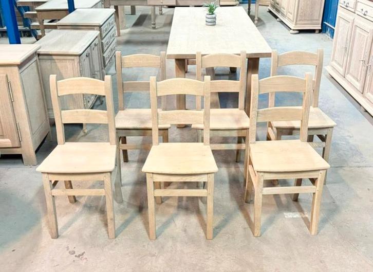 Prachtige stoelen van Herve Aérogommé, Huis en Inrichting, Stoelen, Zo goed als nieuw, Eén, Hout, Ophalen