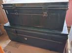 Metalen kisten / koffers, Huis en Inrichting, Woonaccessoires | Kisten, Ophalen, Gebruikt, Metaal, Minder dan 50 cm