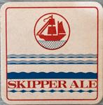 Skipper Ale bierviltje, Verzamelen, Ophalen of Verzenden, Gebruikt