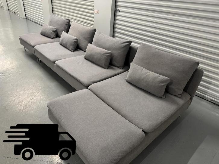 Canapé IKEA Soderhamn état impeccable - Livraison rapide, Maison & Meubles, Chambre à coucher | Canapés-lits, Comme neuf, Gris