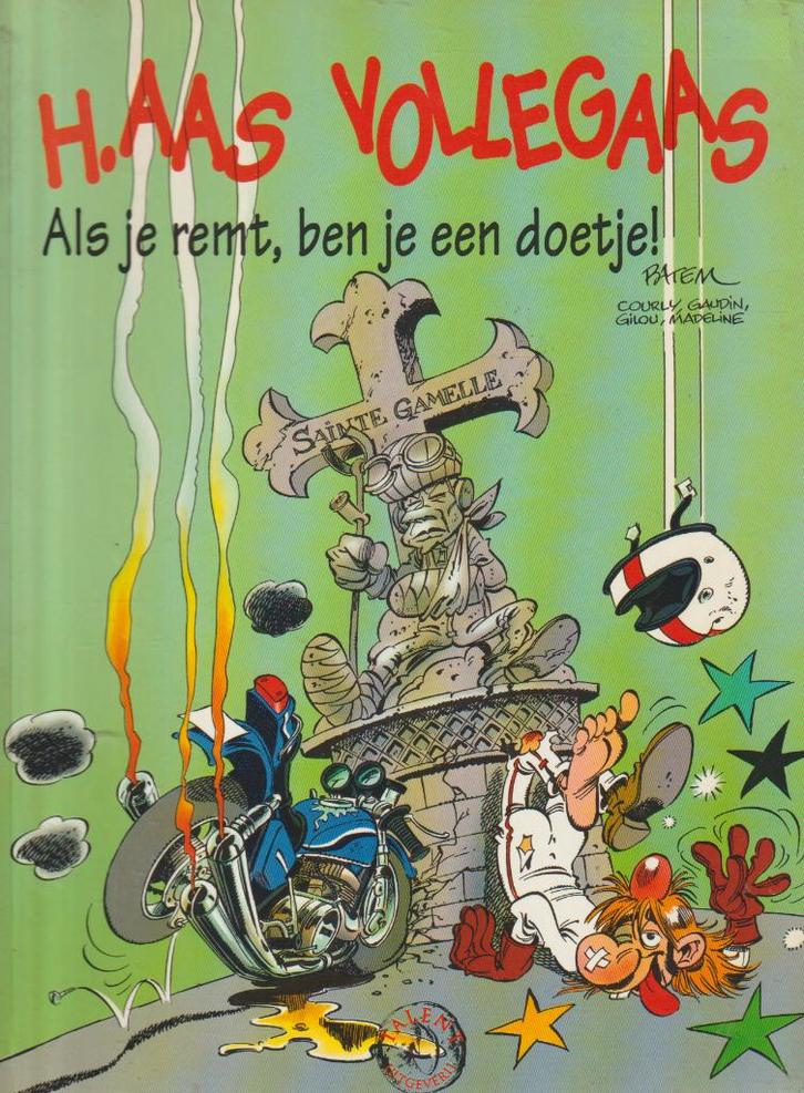 Strip : H.Aas volle gas - Als je remt, ben je een doetje., Boeken, Stripverhalen, Verzenden