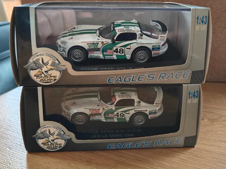 DODGE VIPER GTS-R 24 HEURES DU MANS 1996, Hobby & Loisirs créatifs, Voitures miniatures | 1:43, Neuf, Voiture, Enlèvement ou Envoi