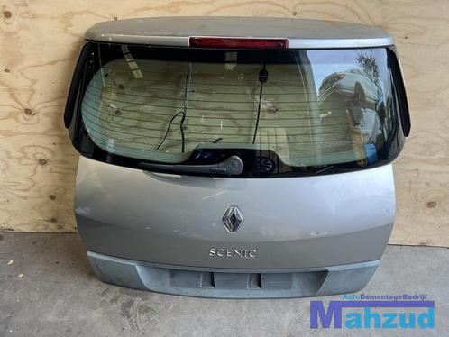 RENAULT SCENIC 2 TEC99 GRIJS achterklep 2004-2009, Auto-onderdelen, Carrosserie, Achterklep, Renault, Achter, Gebruikt, Ophalen of Verzenden