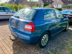 AUDI A3- Benzine- AIRCO-1er Propriétaire.Prêt a immatriculer, Auto's, Stof, Blauw, Handgeschakeld, Grijs