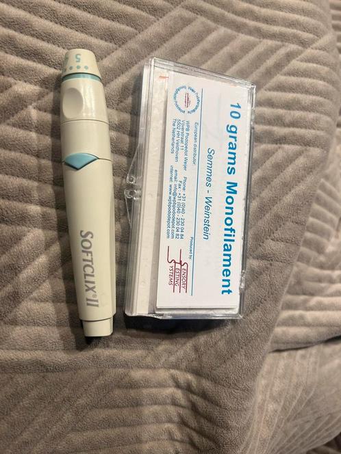 Monofilament pen 10g gratis bij aankoop Podologie materiaal, Bijoux, Sacs & Beauté, Beauté | Soins du visage, Comme neuf, Enlèvement ou Envoi