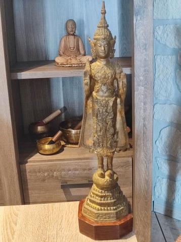 Statue de Bouddha Rattanakosin en bronze doré  beschikbaar voor biedingen