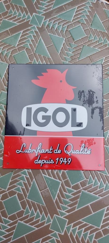 Reclamebord Igol, Verzamelen, Merken en Reclamevoorwerpen, Nieuw, Reclamebord, Ophalen of Verzenden
