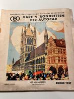 VINTAGE Boekje 1937, Belgische SPOORWEGEN., Verzamelen, Ophalen of Verzenden