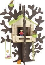 Jeuura - 8075 - Bouwspelletjes - Tree House, Kinderen en Baby's, Speelgoed | Houten speelgoed, Ophalen, Zo goed als nieuw, Overige typen