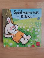 Gezelschapsspel Memospel -  Speel memo met Rikki., Hobby en Vrije tijd, Ophalen, Zo goed als nieuw