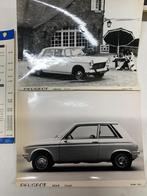 Peugeot 404 104 persfoto's groot formaat, Boeken, Auto's | Folders en Tijdschriften, Peugeot, Ophalen of Verzenden