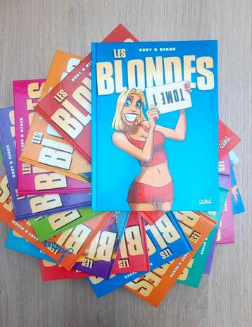 Lot de 17 BD'S Les Blondes