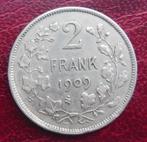 1909 2 frank NL argent L2, Argent, Enlèvement, Monnaie en vrac, Argent