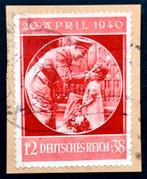 DR: 51ste geboortedag Adolf Hitler 1940, Ophalen of Verzenden, Overige periodes, Gestempeld